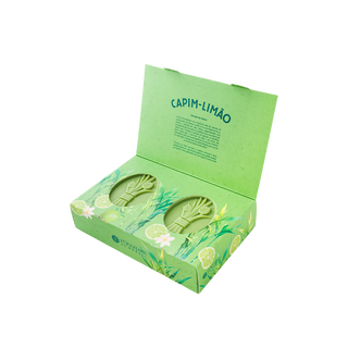 Kit Sabonete Perfumado Capim-Limão
